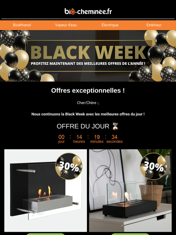 Profitez de l'offre du jour avant qu'elle ne se termine ! ⏳🔥