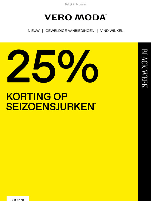 TICK TOCK... ⏰ 25% korting op JURKEN
