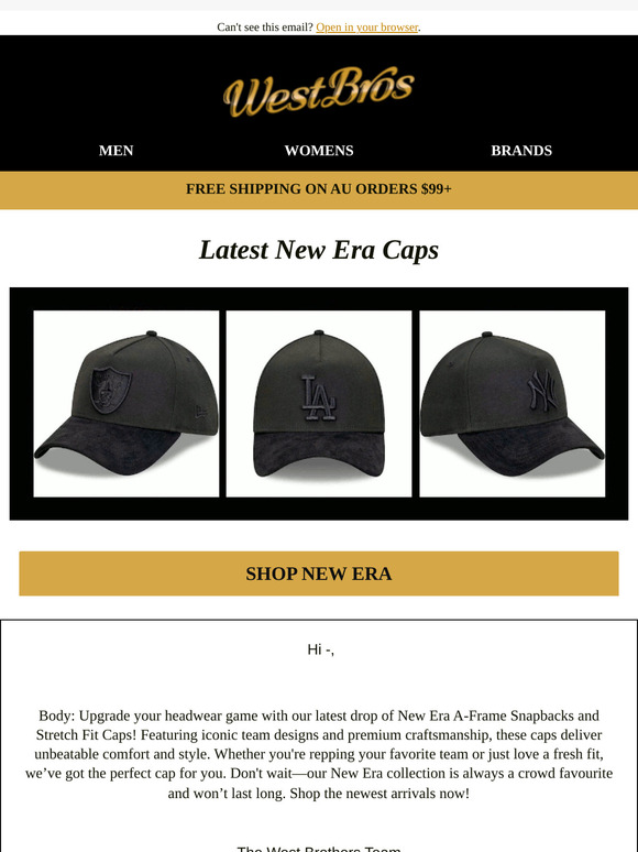 Fresh New Era Caps Just Landed! 🧢