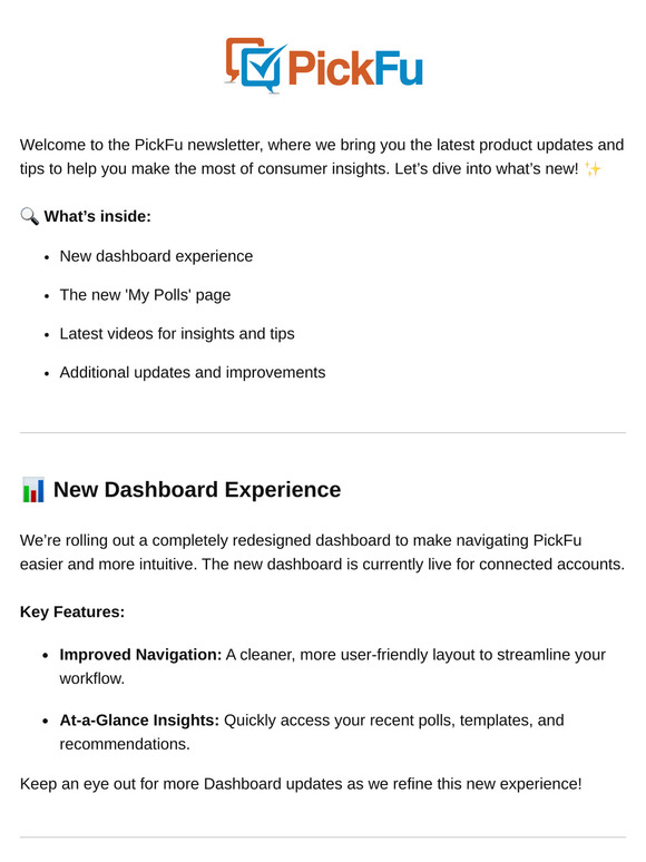 What’s New in PickFu: November 2024 🍂