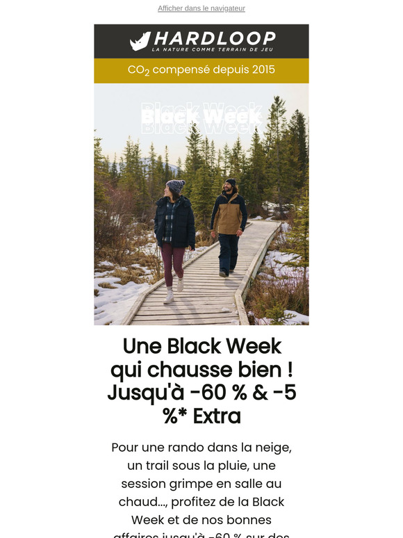 Black Week 💛 Chaussures de montagne à -60 %, qui dit mieux ? ⛰