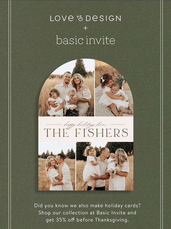 35% Off Holiday Cards from Our Sister Brand