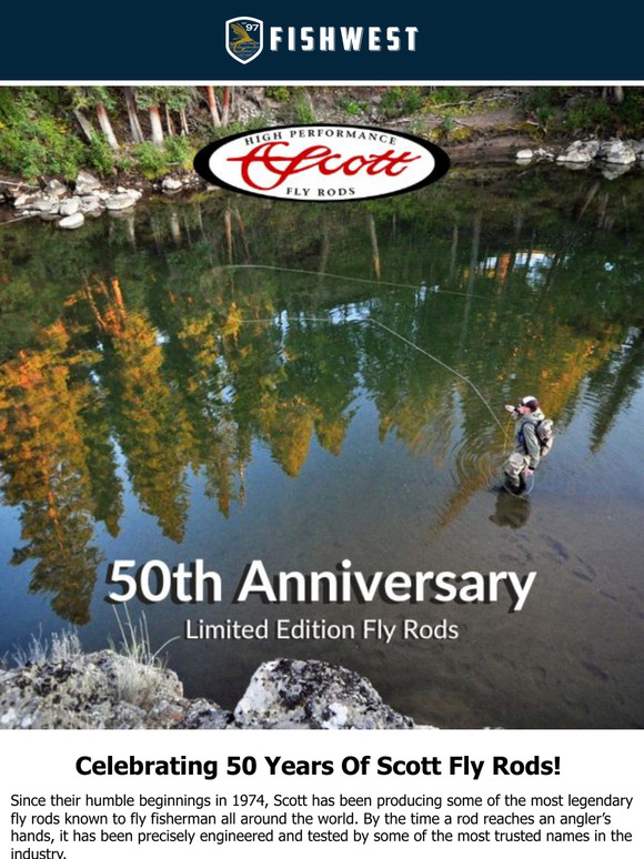 Scott 50th Anniversary Fly Rods