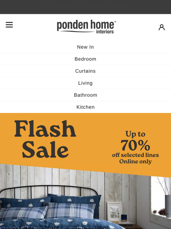 Flash Sale Starts Now!...Up To 70% Off!
