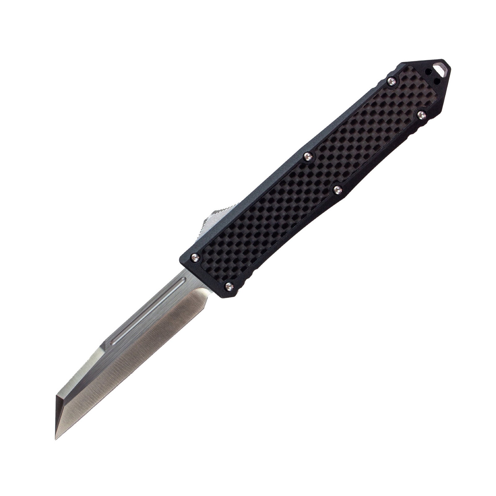 Image of TAKCOM Double Action OTF Knife - Barracuda Wharncliffe in MagnaCut
