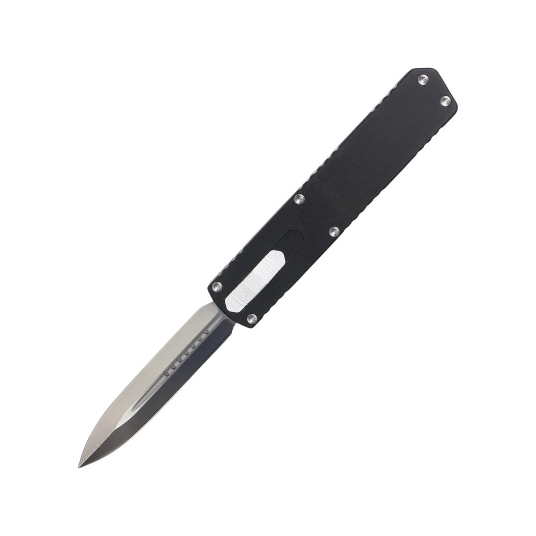 Image of TAKCOM Double Action OTF Knife - Nighthawk V2 DE (Double Edge)
