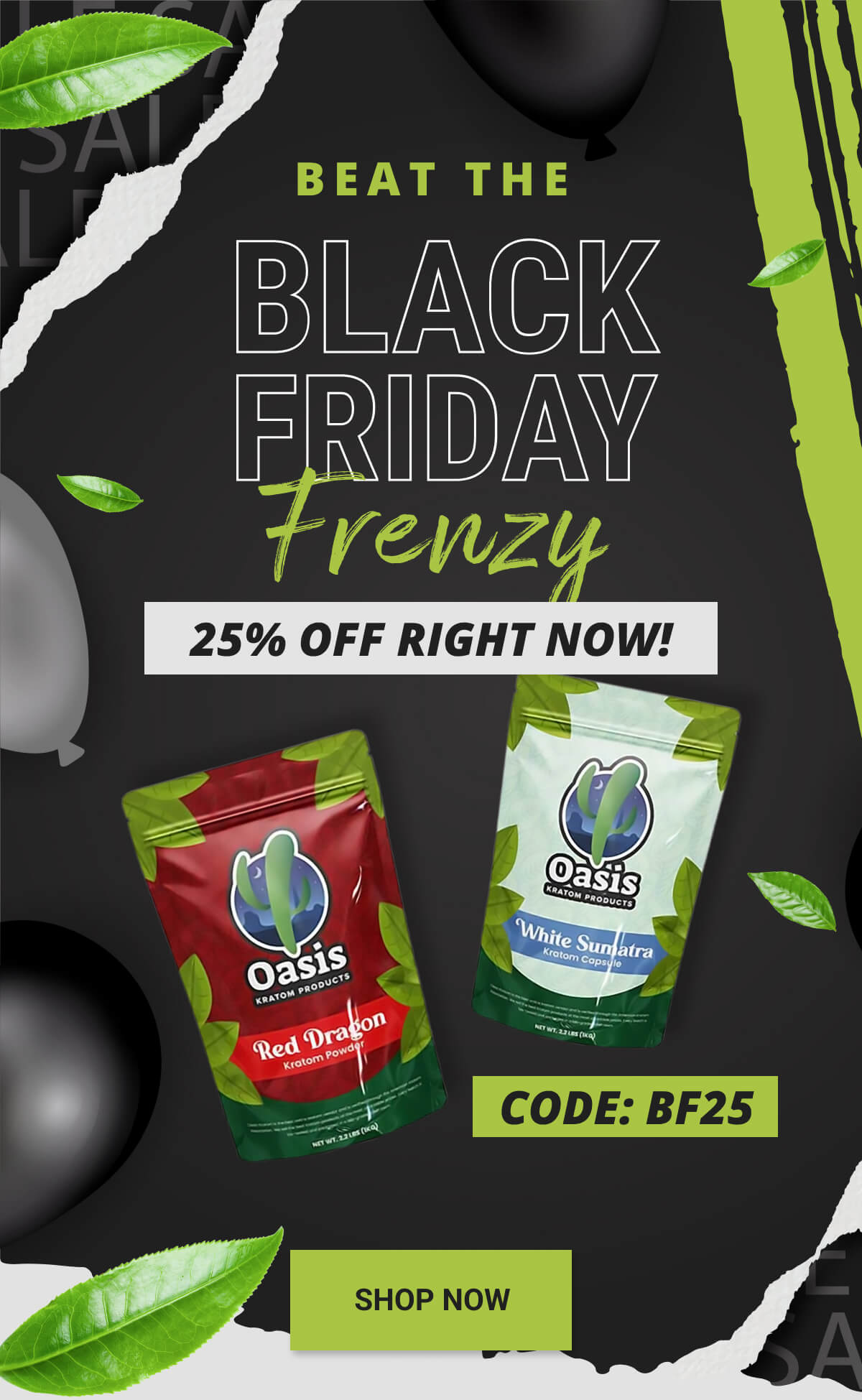 Beat the Black Friday Frenzy—25% Off Right Now!