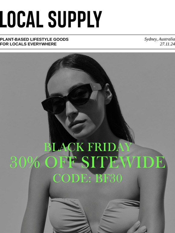 ⚡️ 30% OFF SITEWIDE → Early Access Starts Now!