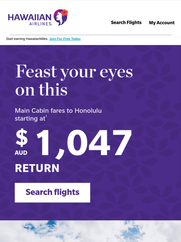 Plan your next getaway with these fares