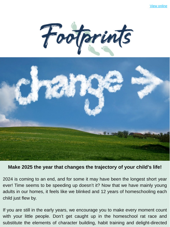 — - Make 2025 the year that changes the trajectory of your child's life!
