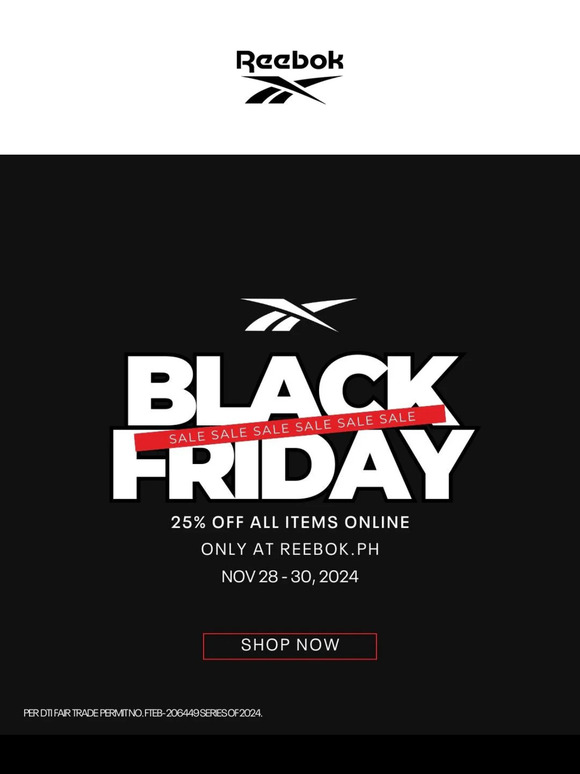Black Friday Sale is here!