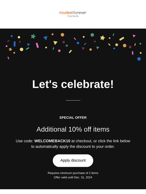 We're celebrating with savings! 🎉