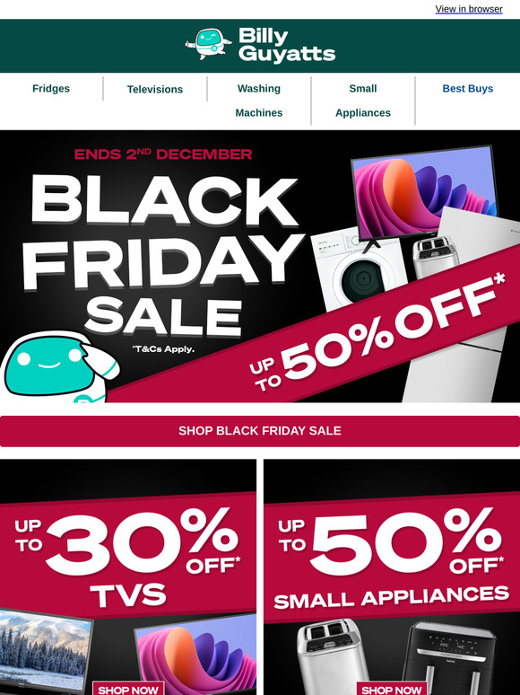 Don't Miss Out: Black Friday Deals Up to 50% OFF*!🖤🔥