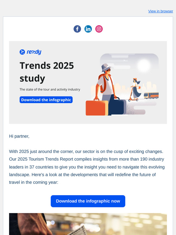 there, Step into 2025 with our latest tourism trends report 📊