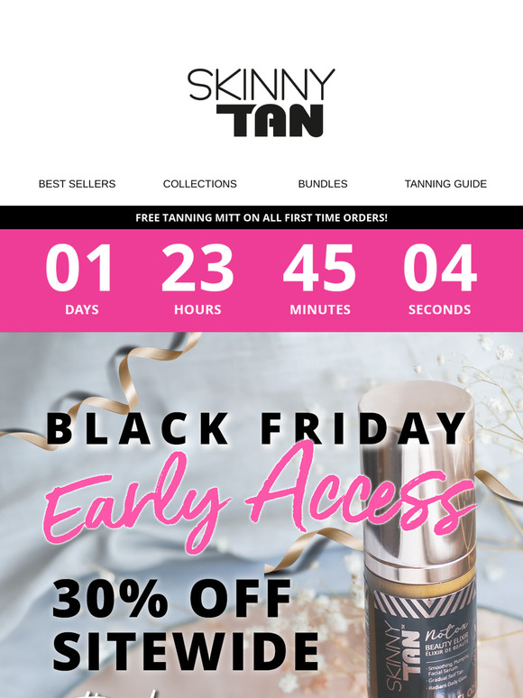 Early Access 30% Off Sitewide