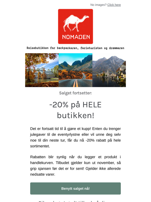 Husk å sikre deg 20% rabatt! ✨