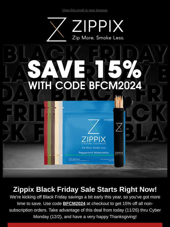 Black Friday Sale Starts Now - 15% Off! ⚡️