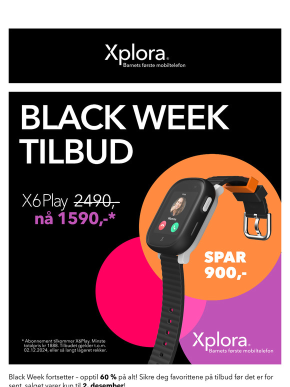 Opptil 60% på alt!