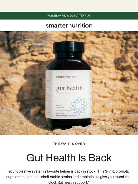 Gut Health is BACK❗️