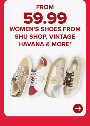 Fashion sneakers. From 59.99 women's shoes from Shu Shop, Vintage Havana and more.