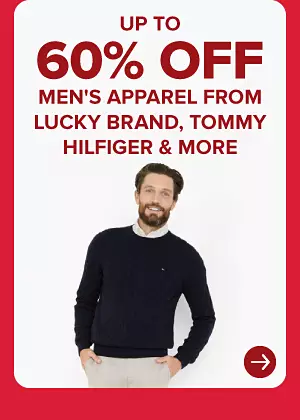 A man in an Aztec style cardigan. Up to 60% off men's apparel from Lucky Brand, Tommy Hilfiger and more.