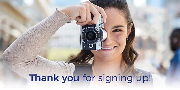 Thank you for signing up