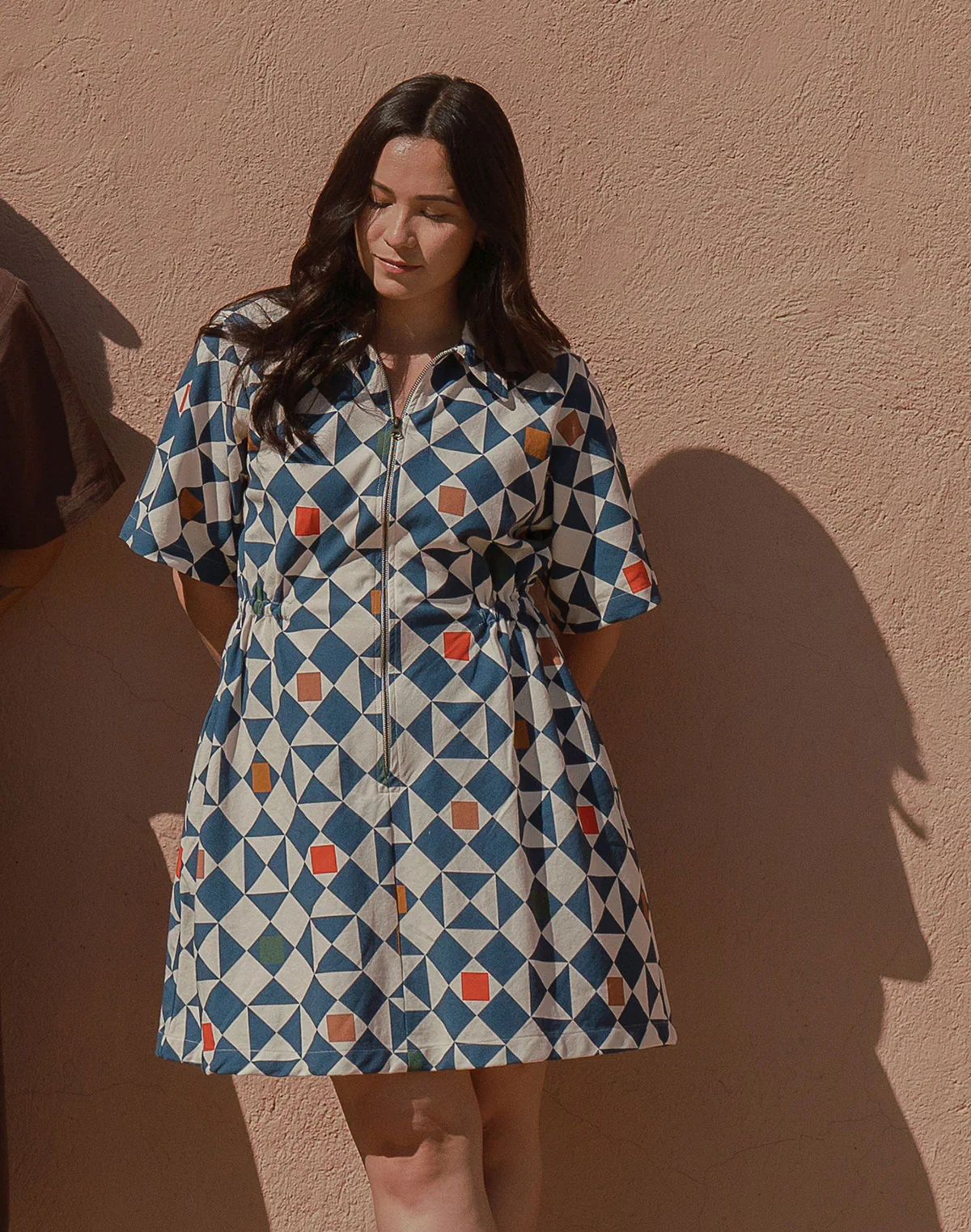 Image of Noble Adult Utility Dress in Dorothy's Quilt