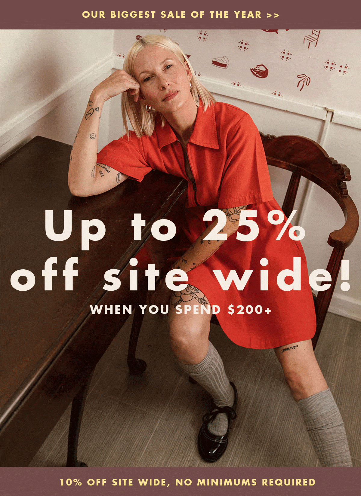 Black Friday: Up to 25% Off Site Wide