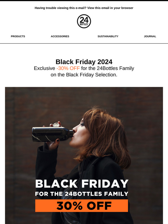 🔴 Black Friday: Exclusive -30% OFF on selected products