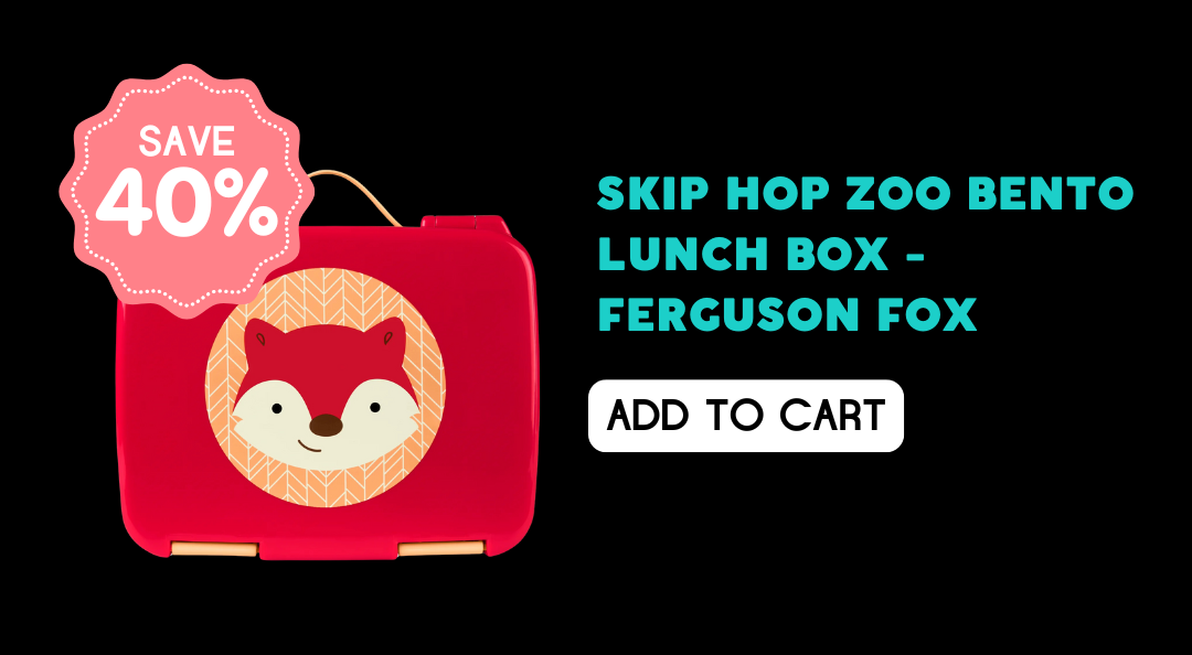 Skip Hop Zoo Bento Lunch Box - Ferguson Fox