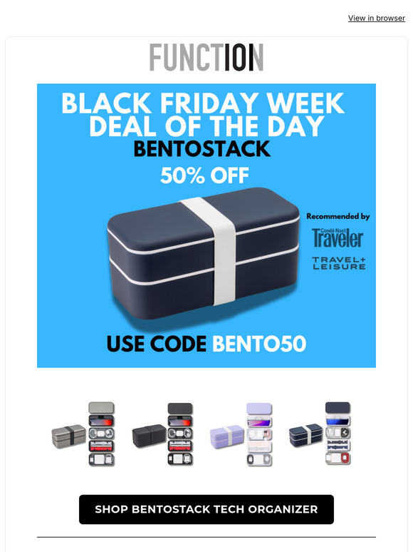 BentoStack Deal of the Day: 50% Off + Black Friday Sitewide 30% Off!