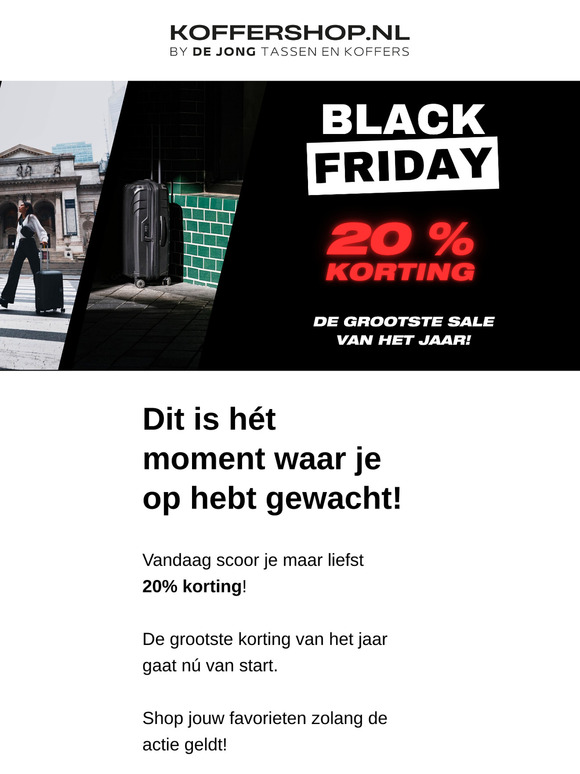 20% Korting: Tijd voor de Ultieme Deal! 🚨