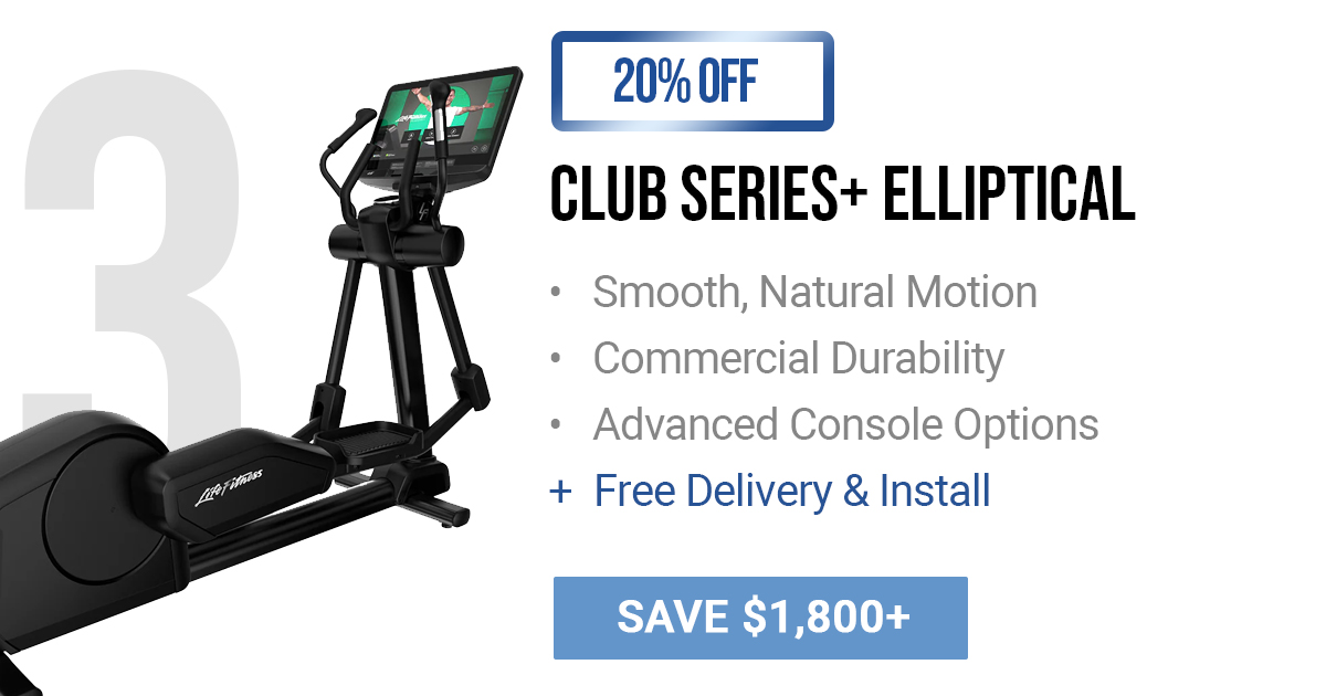 Club Series+ Elliptical Cross-Trainer | 20% OFF