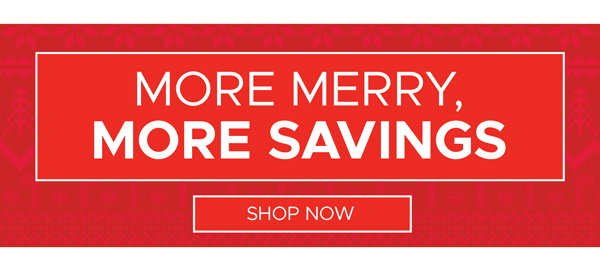 More Merry, More Savings