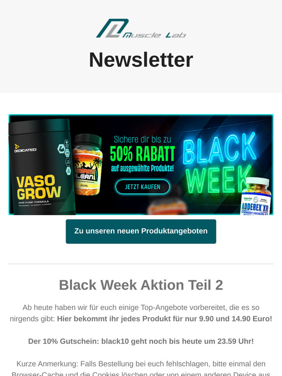 Black Week Aktion Teil 2
