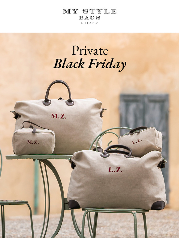 PRIVATE BLACK FRIDAY | -20% solo per te