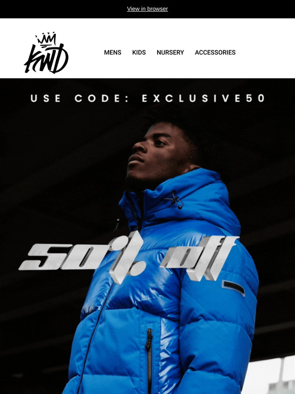 Your Black Friday Week Treat  : 50% OFF Everything!