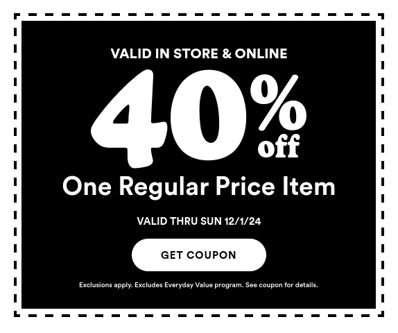 Coupon shown - Click here to get your coupon - Exclusions apply. See coupon for details.