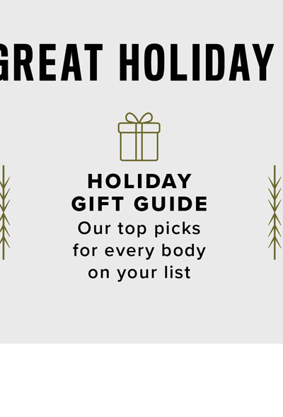 Holiday Gift Guide