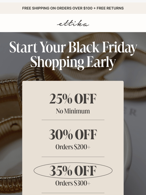 Need a head start on Black Friday?