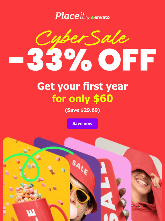 ⚡ Cyber Sale starts NOW