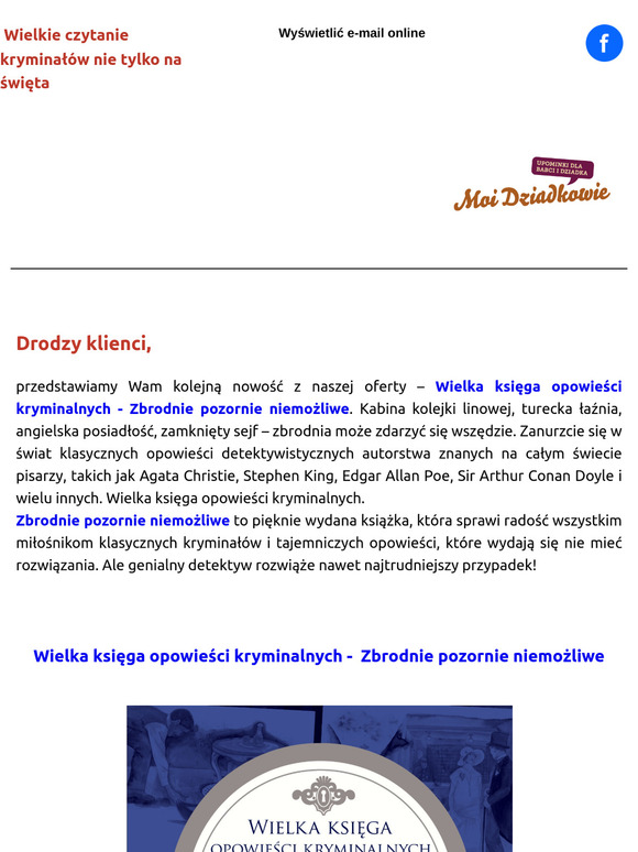Wielka księga opowieści kryminalnych -  Zbrodnie pozornie niemożliwe