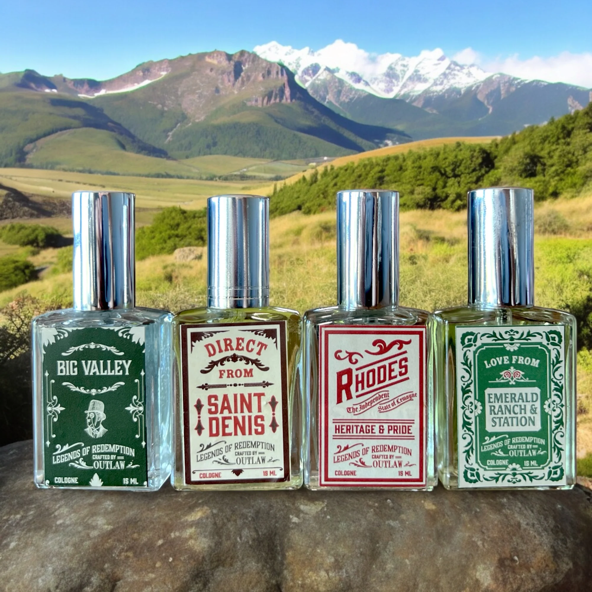 Image of Legends of Redemption Cologne Set