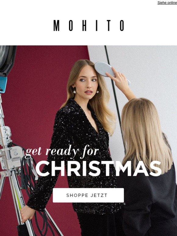 Auf der Suche nach einem Weihnachtslook? 🎄