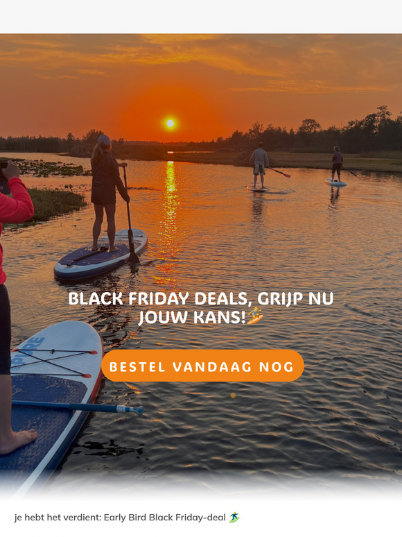 Je hebt het verdient: Early Black Friday DEAL