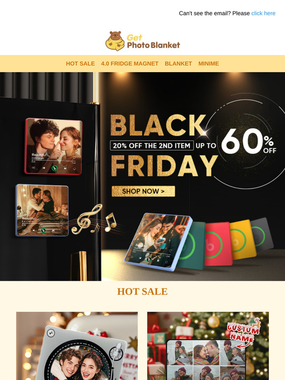 Black Friday sale is coming！Choose a unique gift for your family!