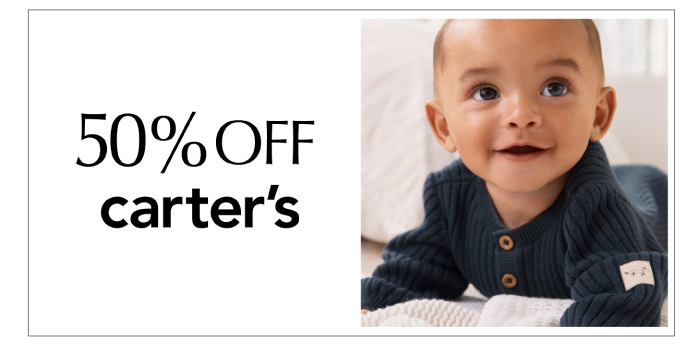 50% Off Carter's
