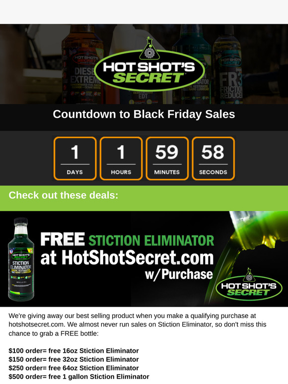 Huge Black Friday savings for YOU!