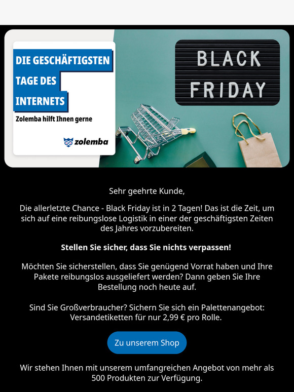Lassen Sie sich das nicht entgehen...