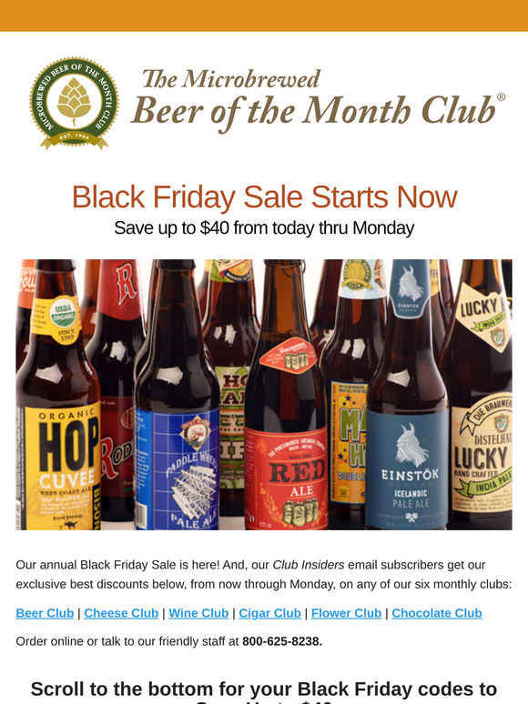 Black Friday Starts Now: Save $40!